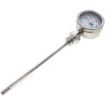 Wika TS 10063200 ES Bimetallthermometer, senkrecht D63/0 bis +100°C/200mm