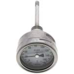 Wika TW 16063100 ES Bimetallthermometer, waagerecht D63/0 bis +160°C/100mm