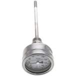 Wika TW 16063160 ES Bimetallthermometer, waagerecht D63/0 bis +160°C/160mm