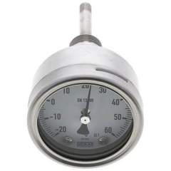 Wika TW 266363 ES Bimetallthermometer, waagerecht D63/-20 bis +60°C/63mm