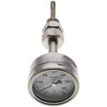 Wika TW 6006363 ES Bimetallthermometer, waagerecht D63/0 bis +600°C/63mm