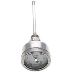 Wika TW 6063160 ES Bimetallthermometer, waagerecht D63/0 bis +60°C/160mm