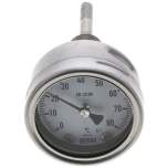 Wika TW 806363 ES Bimetallthermometer, waagerecht D63/0 bis +80°C/63mm