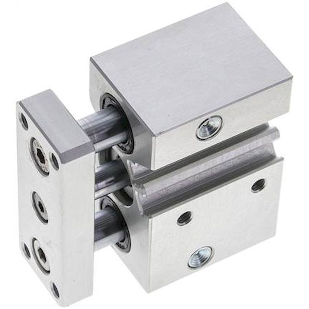 Guide cylinder, with slide bearing, pistons 16mm,stroke 10mm