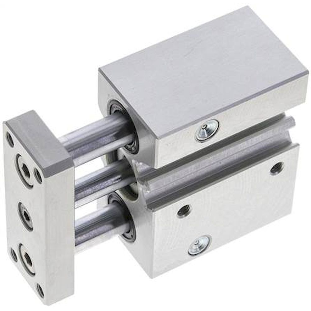 Guide cylinder, with slide bearing, pistons 16mm,stroke 20mm