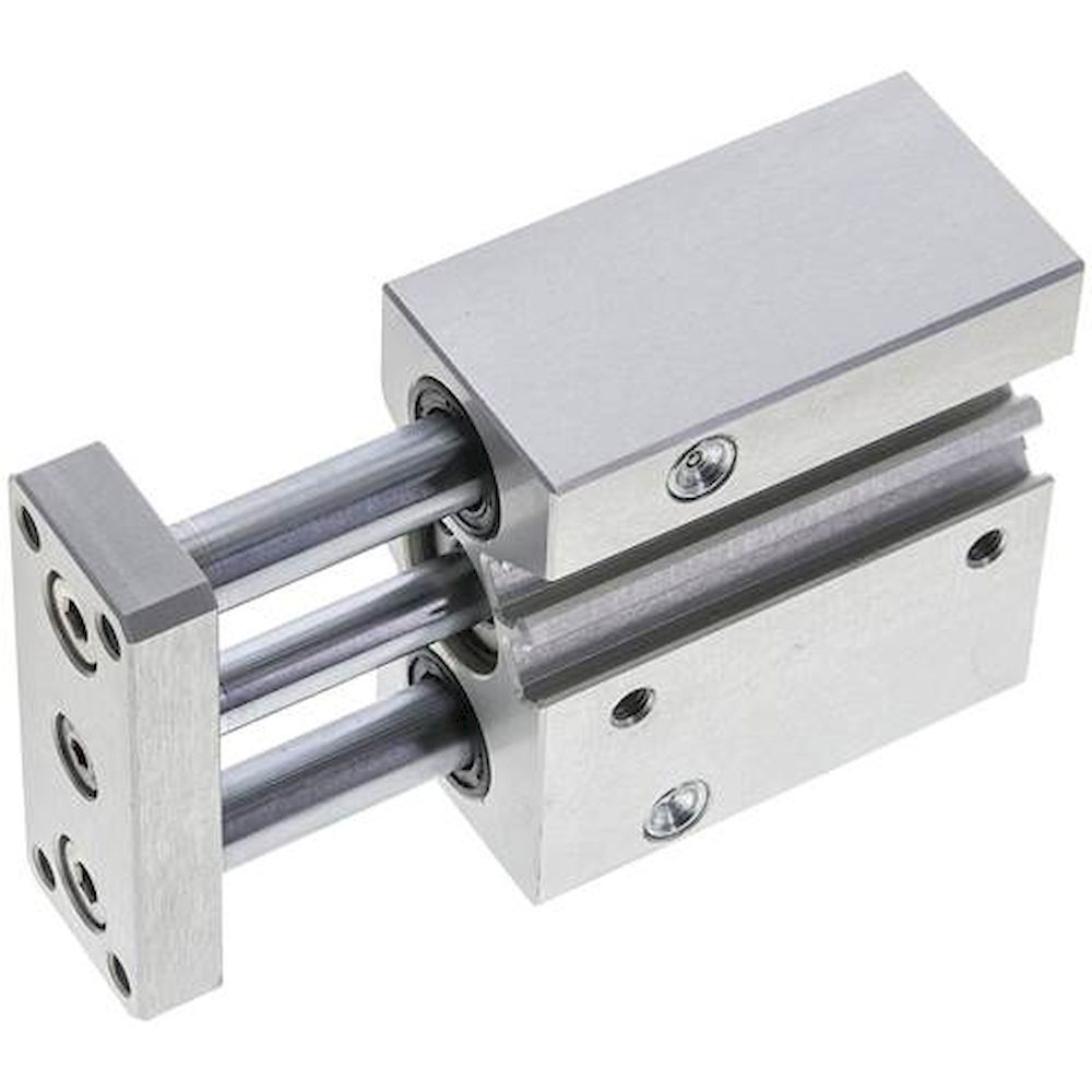 Guide cylinder, with slide bearing, pistons 16mm,stroke 30mm