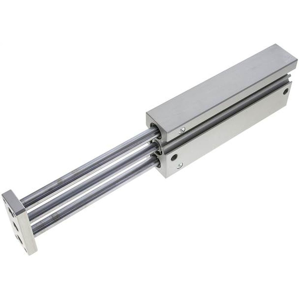 Guide cylinder, with slide bearing, pistons 20mm,stroke 150mm