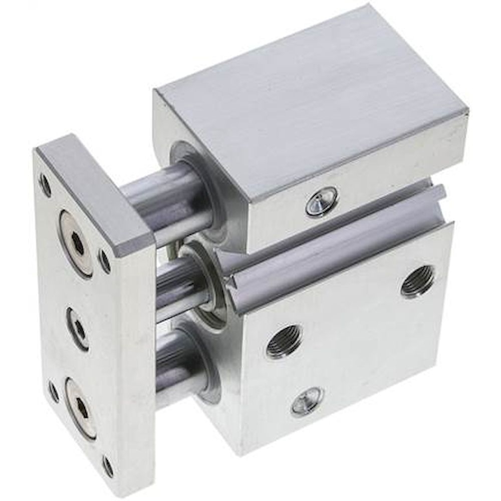 Guide cylinder, with slide bearing, pistons 25mm,stroke 20mm