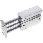 Guide cylinder, with slide bearing, pistons 25mm,stroke 75mm