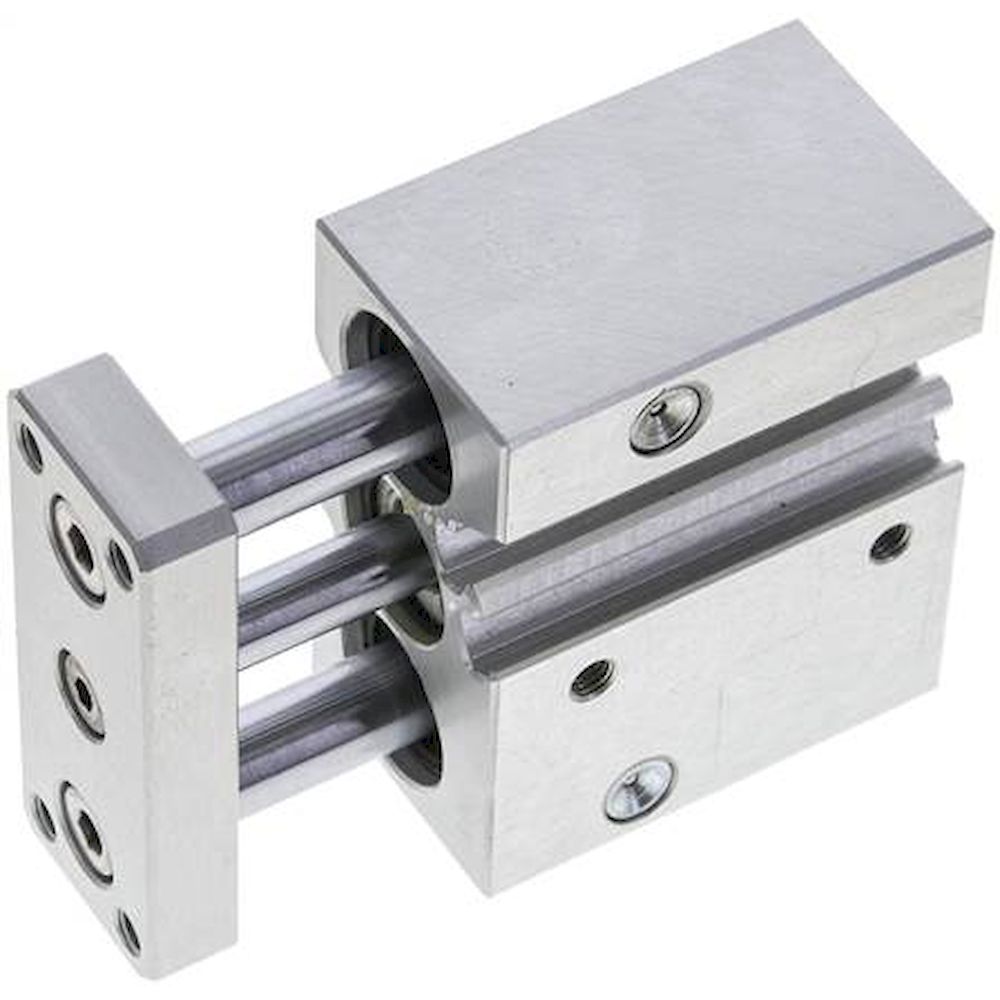 Guide cylinder, with ball bushing, pistons 16mm,stroke 20mm