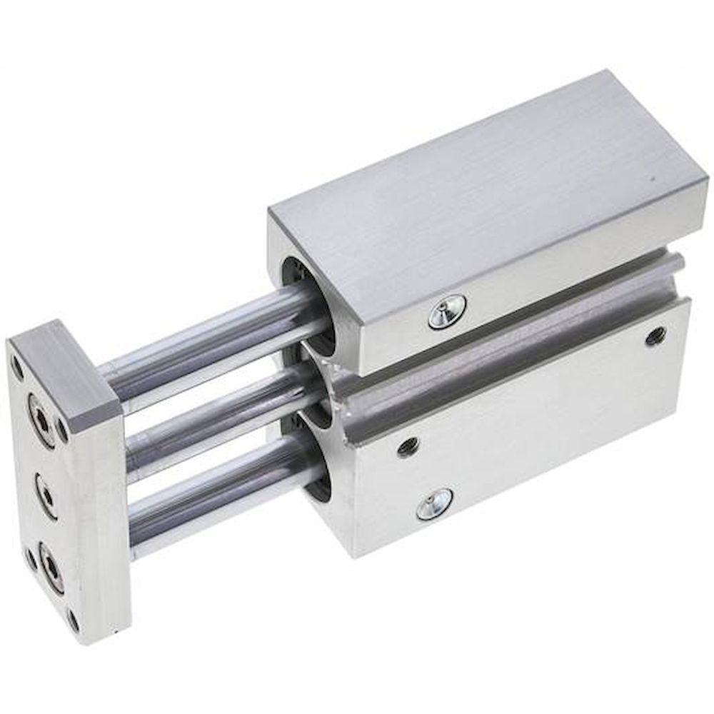 Guide cylinder, with ball bushing, pistons 16mm,stroke 40mm