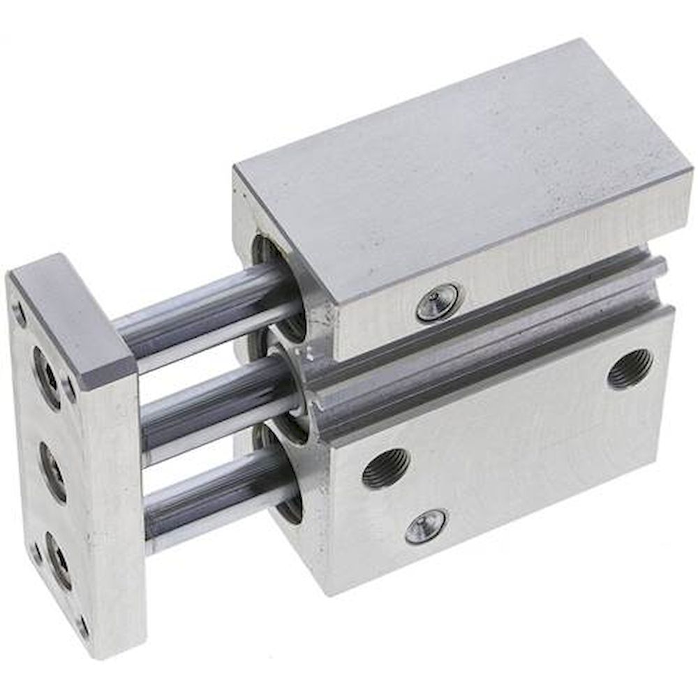 Guide cylinder, with ball bushing, pistons 20mm,stroke 30mm