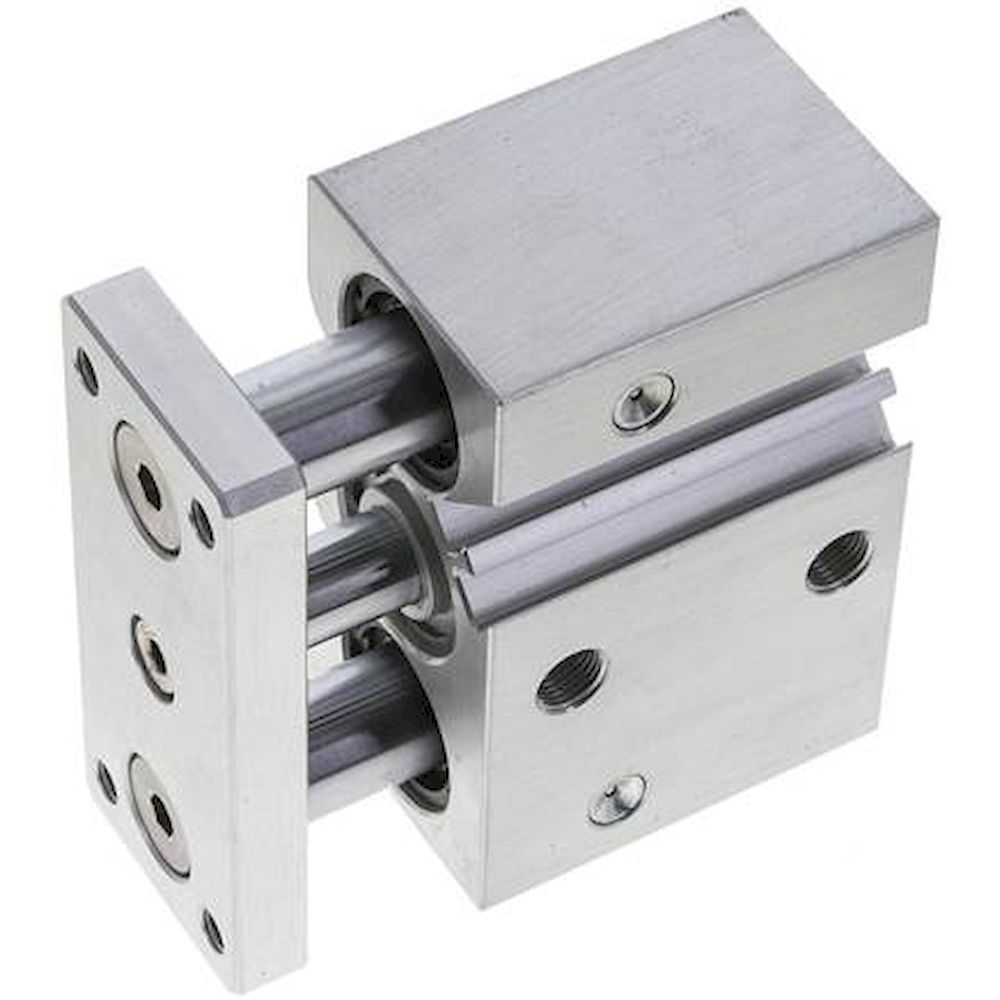 Guide cylinder, with ball bushing, pistons 25mm,stroke 20mm