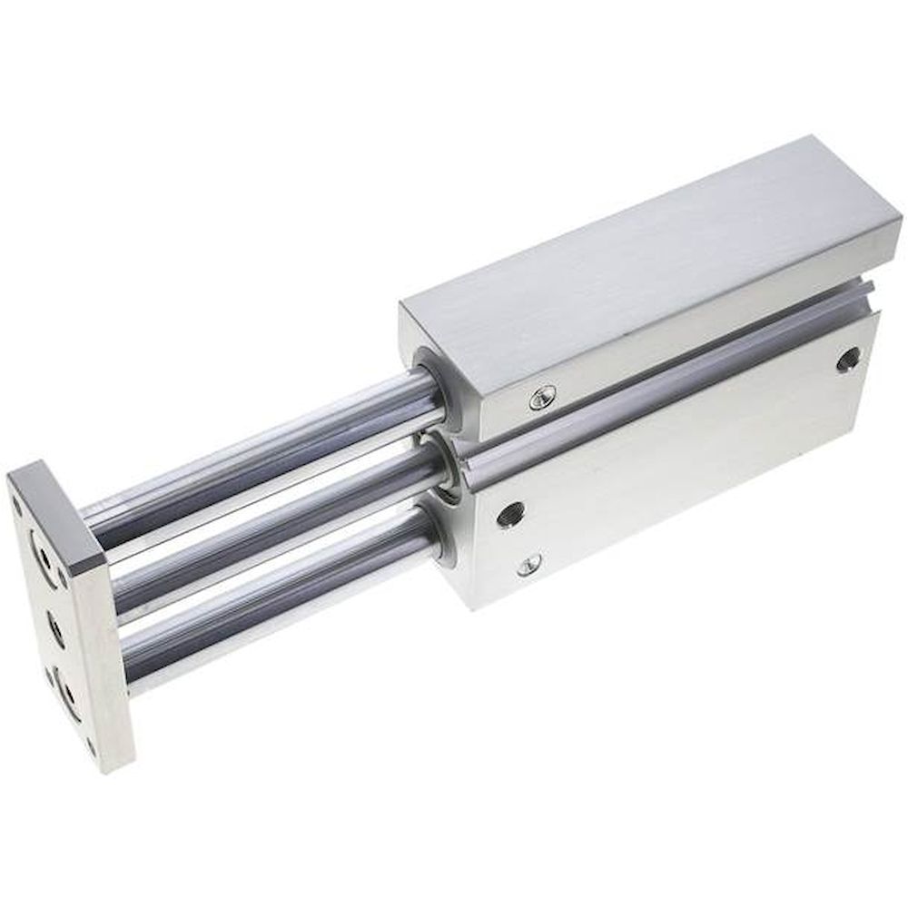 Guide cylinder, with ball bushing, pistons 25mm,stroke 100mm