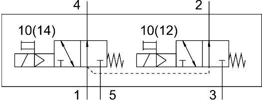 Magnetventil VUVG-L10-T32U-MT-M7-1H2L-F1A - Festo 8164345
