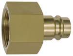 Riegler 141575.Nipple for couplings I.D. 19, Bright brass, G 1 1/4 IT