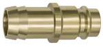 Riegler 141576.Plug-in connector for couplings I.D. 19, Brass, Sleeve I.D. 16