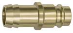 Riegler 142170.Plug-in connector for couplings I.D. 19, Brass, Sleeve I.D. 25