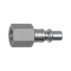 Riegler 141617.Nipple for swing safety couplings I.D. 5.5, ARO 210, NPT 1/4 IT