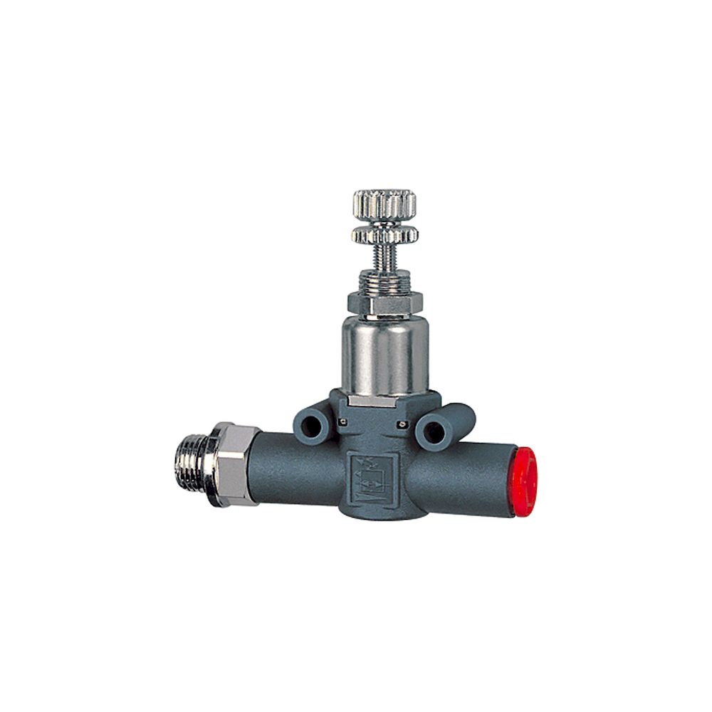 Riegler 106745.Pressure regulator »lineonline«, G 1/4 (inlet), hose Ø 6 (outlet)