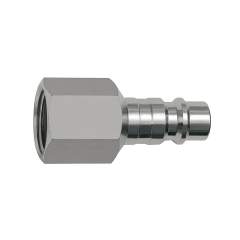 Riegler 141675.Nipple for swing safety couplings I.D. 7.2, Steel, NPT 3/8 IT