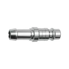 Riegler 141677.Plug-in connector for couplings I.D. 7.2, Steel, Sleeve I.D. 10