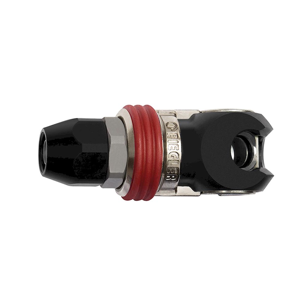 Riegler 141694. Schwenk-Sicherheitskupplung NW 8, ISO 6150 C, Stahl, Schl. 8x12