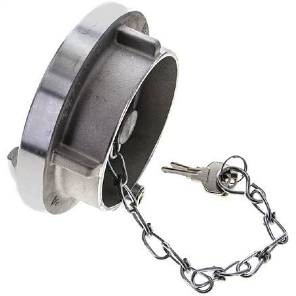 Storz-Blindkupplung 75-B (89mm), Aluminium (geschmiedet)