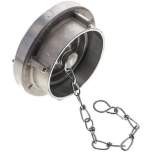 Storz-Blindkupplung 75-B (89mm), Aluminium (geschmiedet)