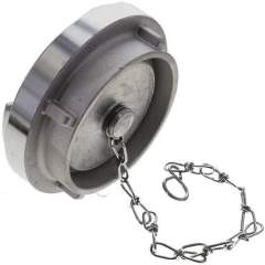 Storz-Blindkupplung 90 (105mm), Aluminium (geschmiedet)