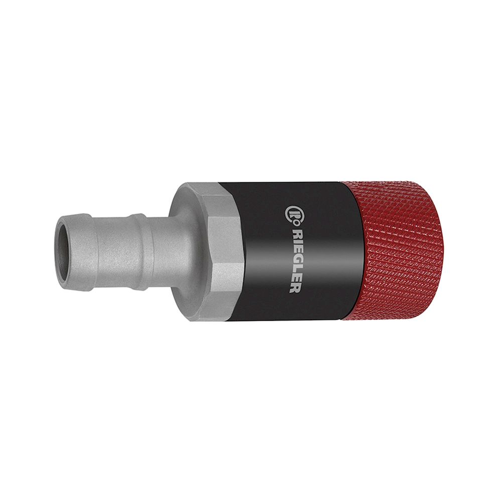 Riegler 141782. Dreh-Sicherheitskupplung NW 11, ISO 6150 C, Stahl, Tülle LW 13