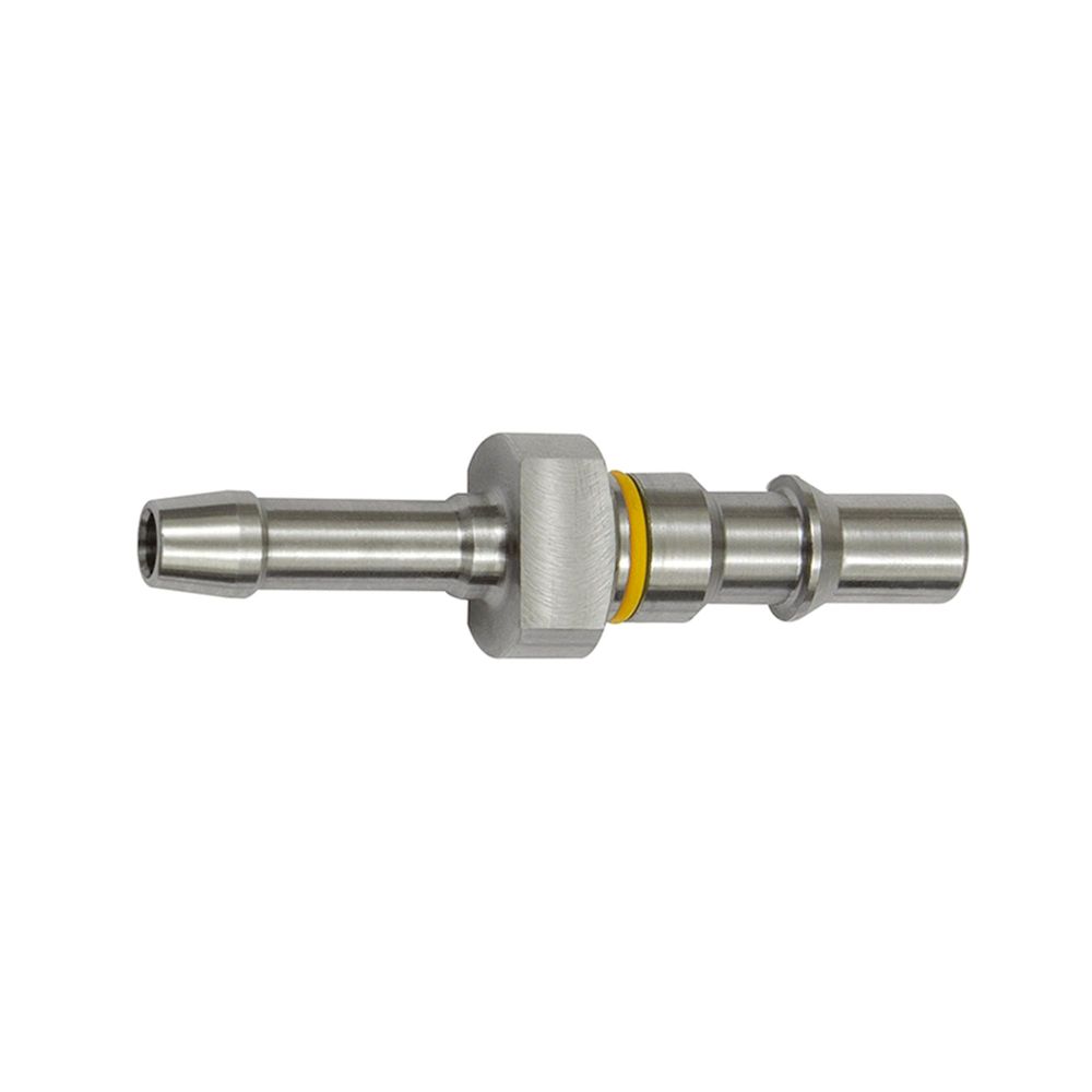 Riegler 141869.Captive plug-in connector I.D.6, ISO 6150 C, Sleeve I.D.6, yellow