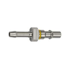 Riegler 141869.Captive plug-in connector I.D.6, ISO 6150 C, Sleeve I.D.6, yellow