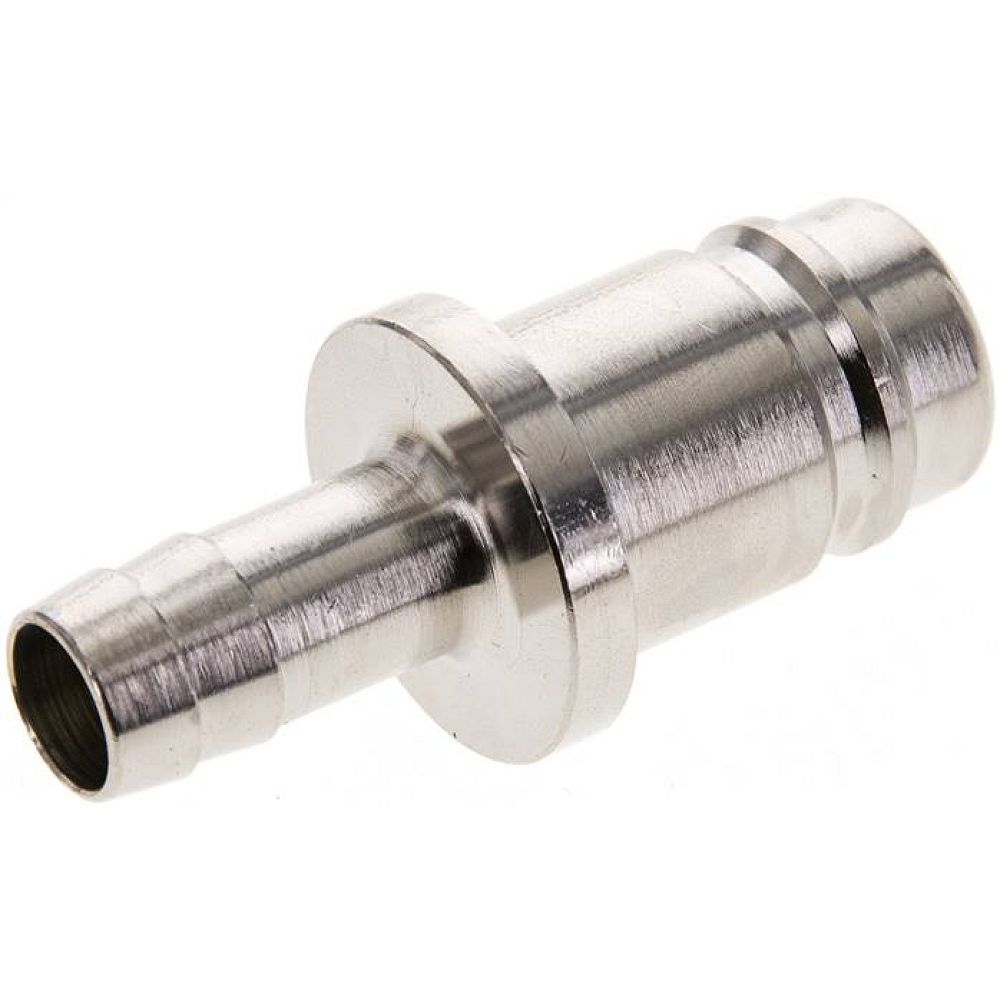 Parker KSS 13 NW15 MSV. Kupplungsstecker (NW15) 13 (1/2")mm Schlauch, Messing vernickelt