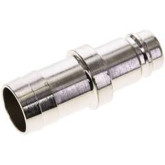 Parker KSS 25 NW15 MSV. Kupplungsstecker (NW15) 25 (1")mm Schlauch, Messing vernickelt