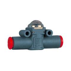 Riegler 106766.Quick relief valve »lineonline«, with silencer, for hose Ø 4 mm