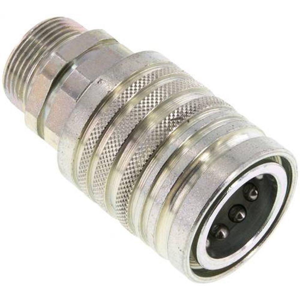 Steckkupplung ISO7241-1A, Muffe Baugr.3, 18 L (M26x1,5)