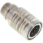 Steckkupplung ISO7241-1A, Muffe Baugr.3, 18 L (M26x1,5)