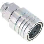 Steckkupplung ISO7241-1A, Muffe Baugr.6, 22 L (M30x2)