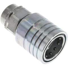 Steckkupplung ISO7241-1A, Muffe Baugr.6, 28 L (M36x2)