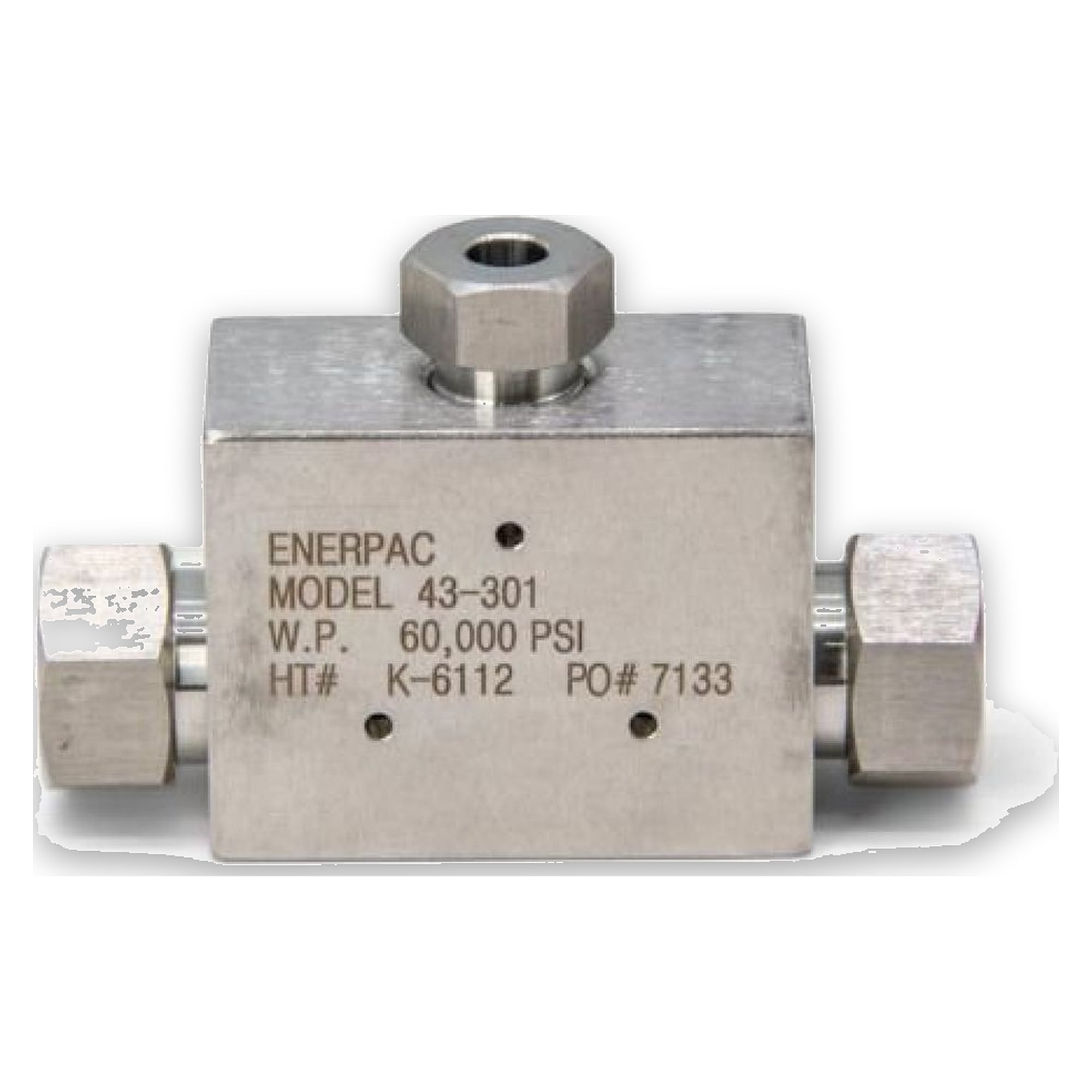 Ultrahochdruck-Verschraubung, T-Stück, .38" konisch - Enerpac 43300