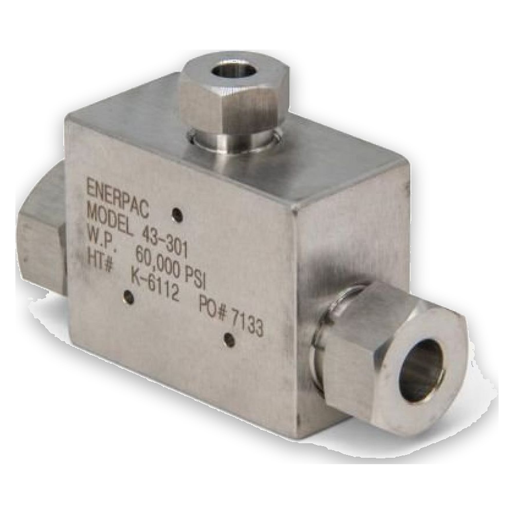Ultrahochdruck-Verschraubung, T-Stück, .38" konisch - Enerpac 43300