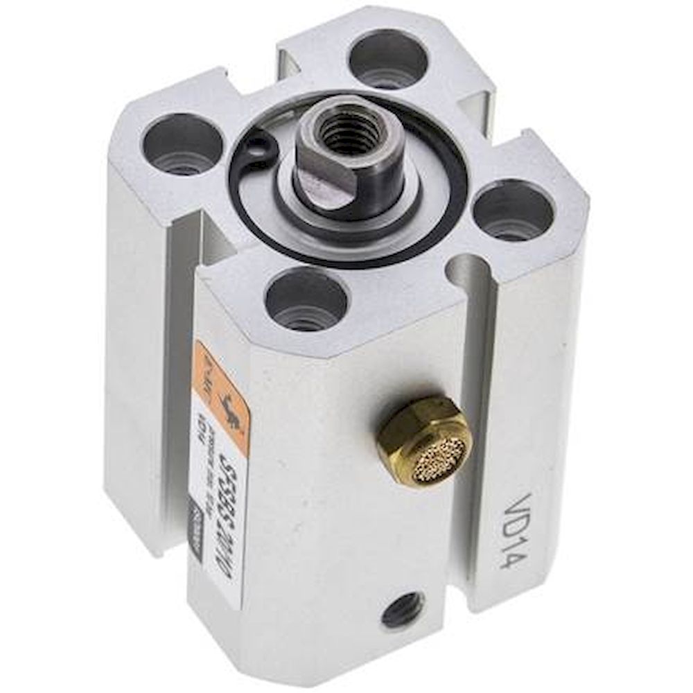 EMC SFSBS 20/10. ISO 21287-Zylinder, einfachw., Kolben 20mm, Hub 10mm