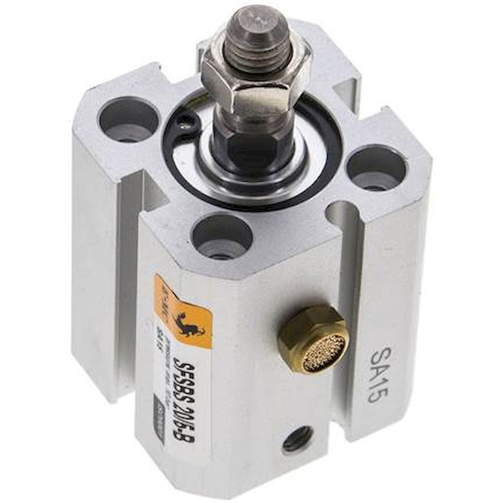 EMC SFSBS 20/5-B. ISO 21287 cylinders, single acting, piston 20 mm, stroke 5 mm