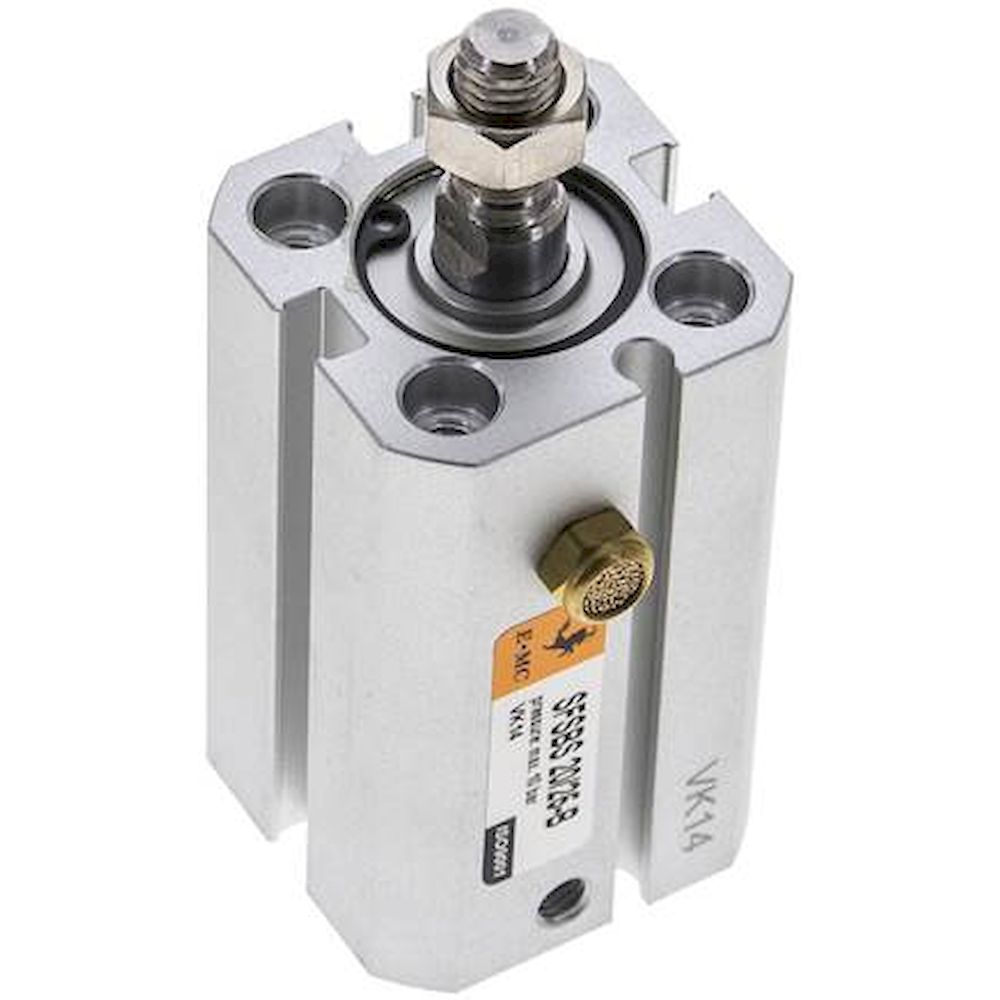 EMC SFSBS 20/25-B. ISO 21287 cylinders, single acting, piston 20 mm, stroke 25 mm