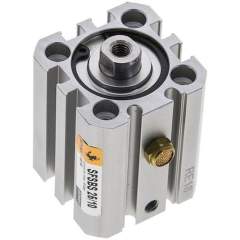 EMC SFSBS 25/10. ISO 21287 cylinders, single acting, piston 25 mm, stroke 10 mm