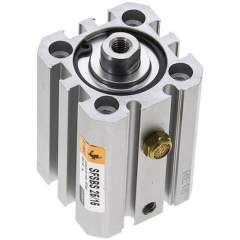 EMC SFSBS 25/15. ISO 21287 cylinders, single acting, piston 25 mm, stroke 15 mm