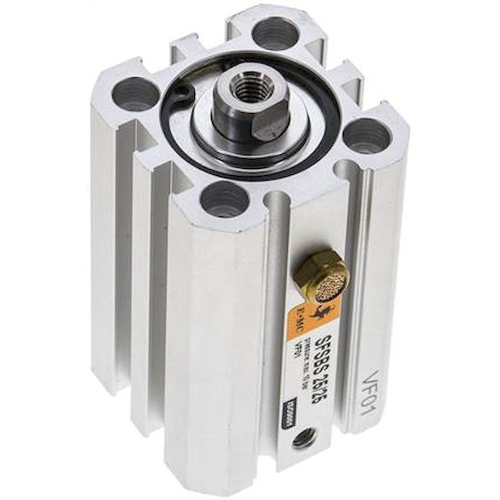 EMC SFSBS 25/25. ISO 21287 cylinders, single acting, piston 25 mm, stroke 25 mm