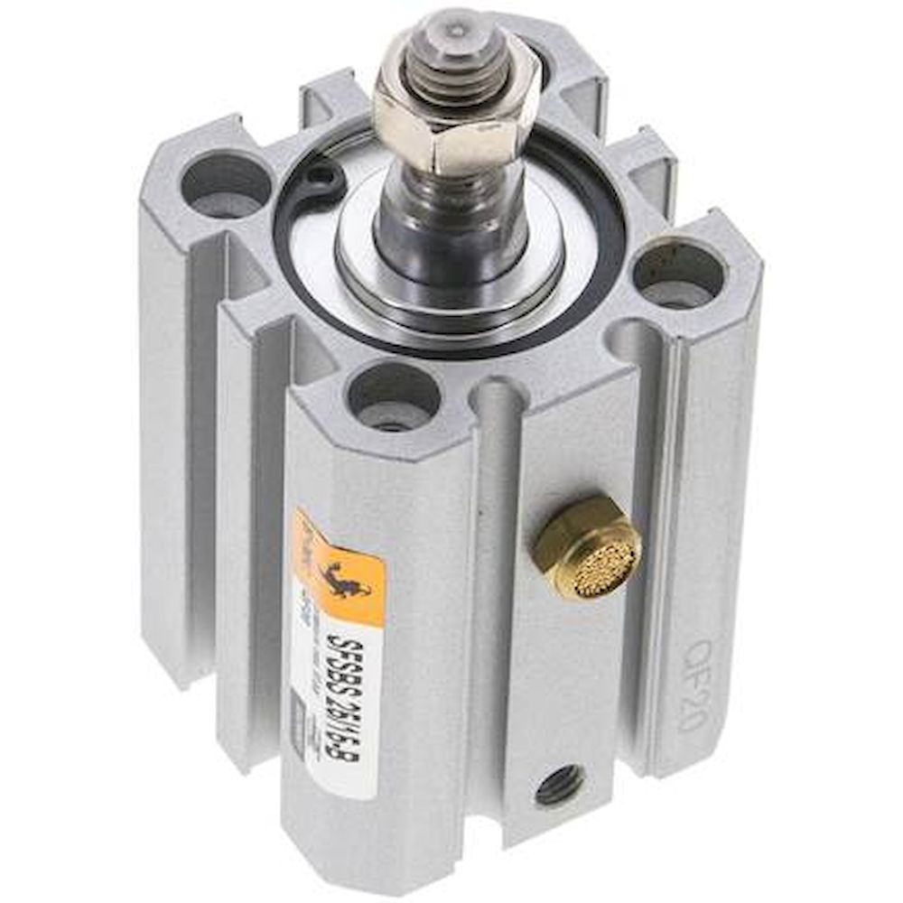 EMC SFSBS 25/15-B. ISO 21287-Zylinder, einfachw., Kolben 25mm, Hub 15mm