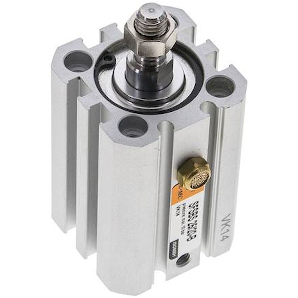 EMC SFSBS 25/20-B. ISO 21287 cylinders, single acting, piston 25 mm, stroke 20 mm